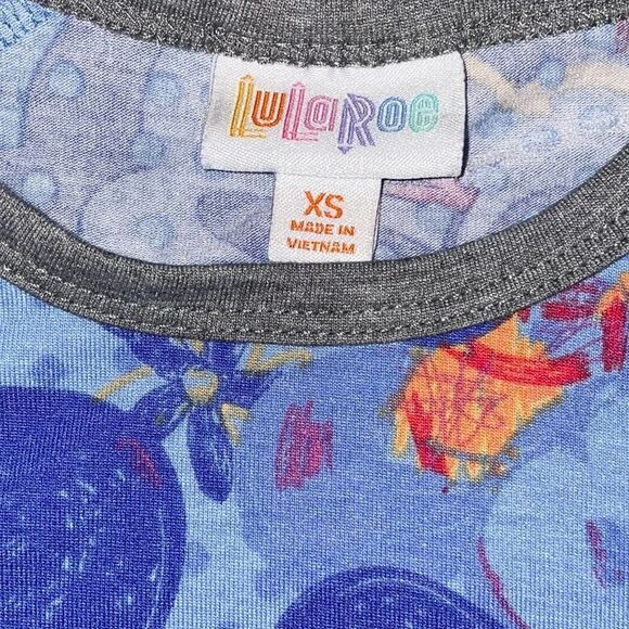 LuLaRoe Randy Disney Mickey XS Purple - Picture 3 of 3